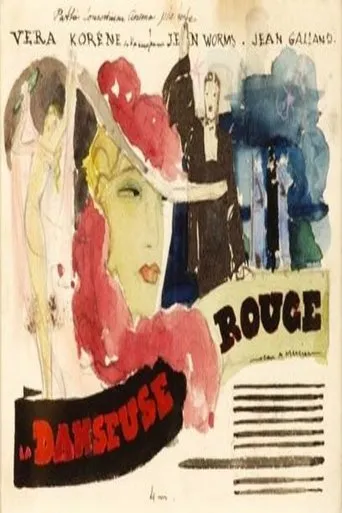 Póster de La Danseuse rouge