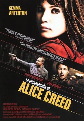 Póster de La desaparición de Alice Creed