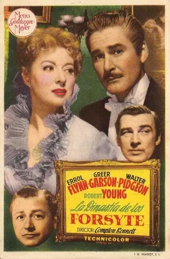 Póster de La dinastía de los Forsyte