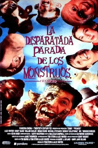 Póster de La disparatada parada de los monstruos (1993) con Mr. T como The Bearded Lady