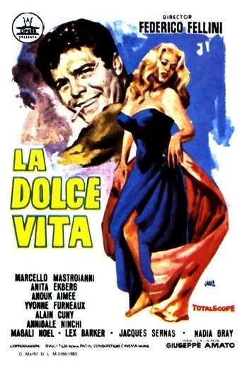 Póster de La dolce vita