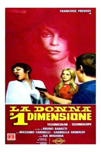 Póster de La donna a una dimensione