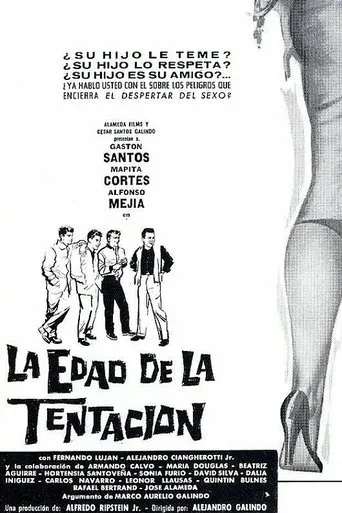 Póster de La edad de la tentación