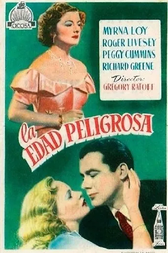 Póster de La edad peligrosa (1949) con G.H. Mulcaster como Simmons