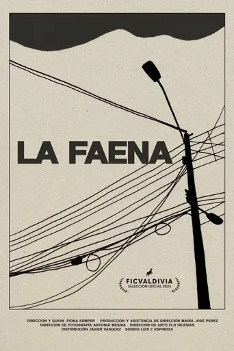 Póster de La Faena