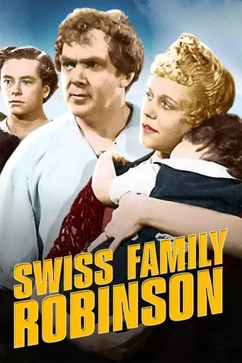 Póster de La familia Robinson suiza (1940) con Christian Rub como Thoren