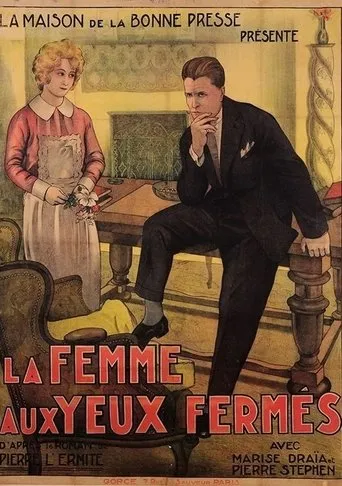 Póster de La femme aux yeux fermés