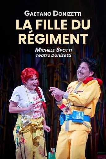 Póster de La fille du régiment - Donizetti