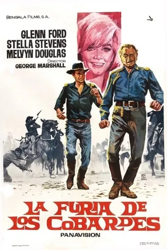 Póster de La furia de los cobardes (1964) con Preston Foster como Gen. Bateman (uncredited)