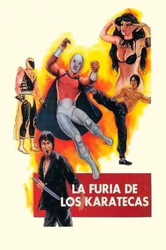 Póster de La furia de los karatecas