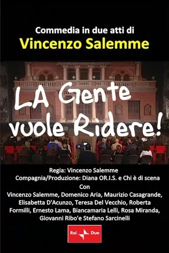 Póster de La gente vuole ridere