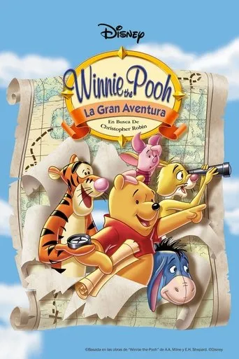 Póster de La gran aventura de Winnie the Pooh (1997) con Ken Sansom como Rabbit (voice)