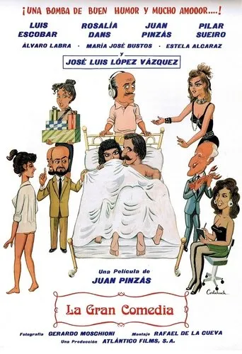Póster de La gran comedia