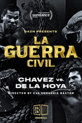 Póster de La Guerra Civil: Chavez vs. de la Hoya