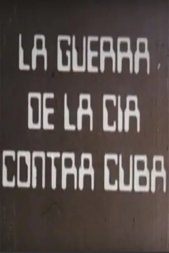 Póster de La guerra de la CIA contra Cuba