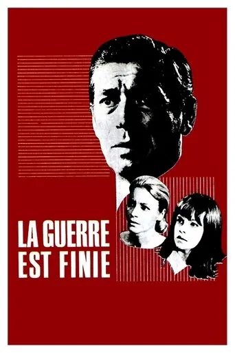 Póster de La guerra ha terminado (1966) con Josep Maria Flotats como Miguel