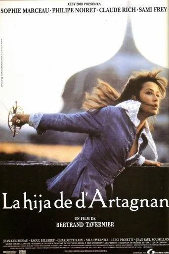 Póster de La hija de D'Artagnan (1994) con João Lagarto como Jules