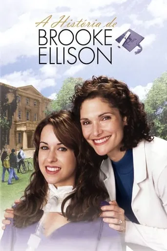 Póster de La historia de Brooke Ellison (2004) con Vanessa Marano como Young Brooke Ellison