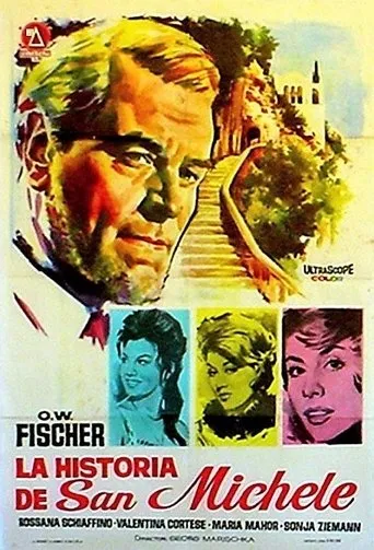 Póster de La historia de San Michele (1962) con Ilja Richter como Boy (Extra)