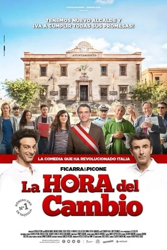 Póster de La hora del cambio (2017) con Antonio Catania como vigile urbano