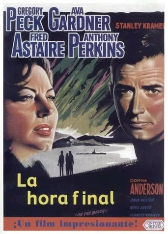 Póster de La hora final (1959) con Kevin Brennan como Dr. King