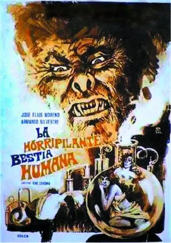 Póster de La horripilante bestia humana