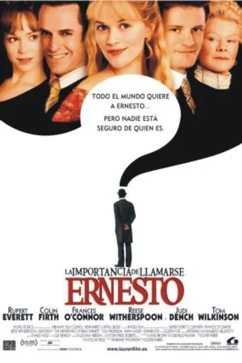 Póster de La importancia de llamarse Ernesto (2002) con Cyril Shaps como Pew Opener