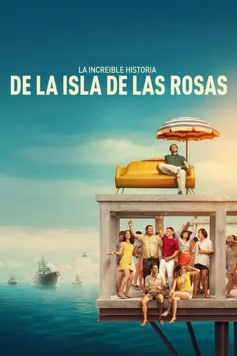 Póster de La increíble historia de la Isla de las Rosas (2020) con Matilda De Angelis como Gabriella