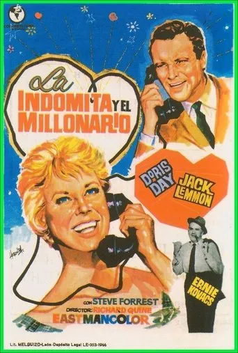 Póster de La indómita y el millonario