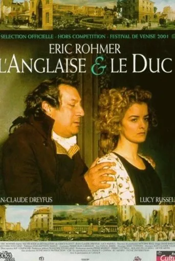 Póster de La inglesa y el duque (2001) con Jean-Claude Dreyfus como Le duc d'Orléans