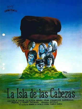 Póster de La isla de las cabezas
