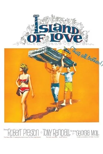 Póster de La isla del amor (1963) con Lewis Charles como Louie