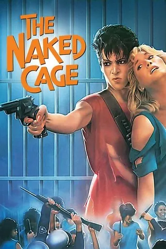 Póster de La jaula desnuda (1986) con William Bassett como Jordan
