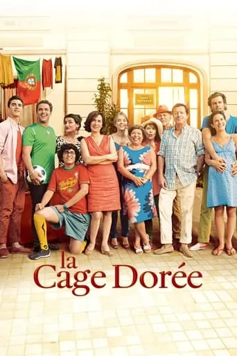 Póster de La jaula dorada (2013) con Ludivine de Chastenet como Mrs Bertrand