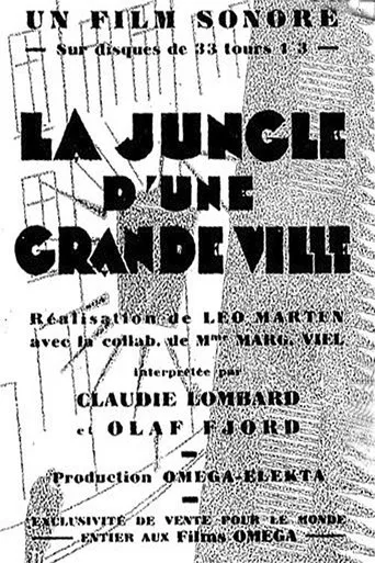 Póster de La jungle d'une Grande Ville