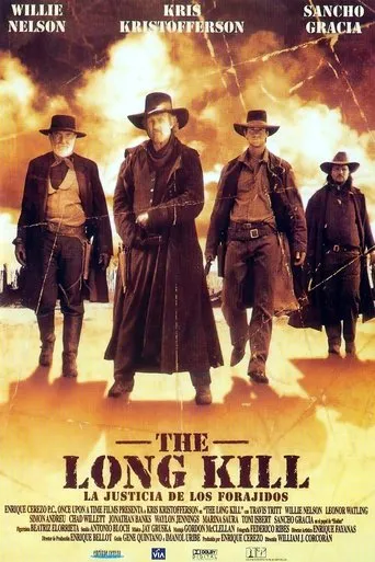 Póster de La justicia de los forajidos (1999) con Leonor Watling como Claire