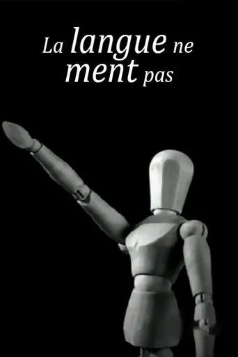 Póster de La langue ne ment pas