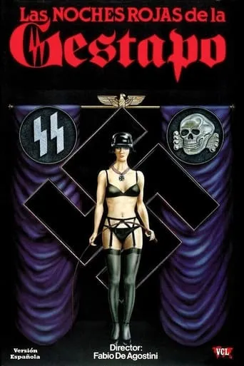 Póster de La larga noche de la Gestapo