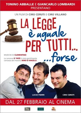 Póster de La Legge è Uguale per Tutti... Forse