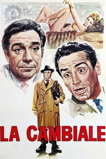 Póster de La letra (1959) con Ugo Tognazzi como Alfredo Balzarini