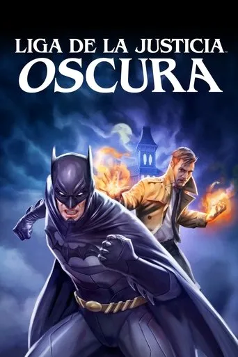 Póster de La Liga de la Justicia Oscura (2017) con Roger Cross como Alec Holland / Swamp Thing / John Stewart / Green Lantern (voice)