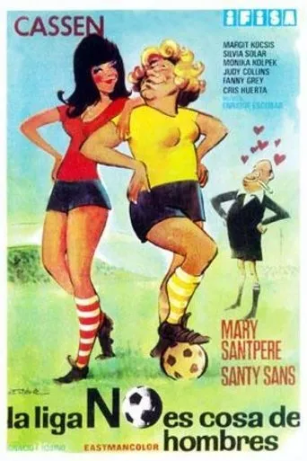 Póster de La liga no es cosa de hombres