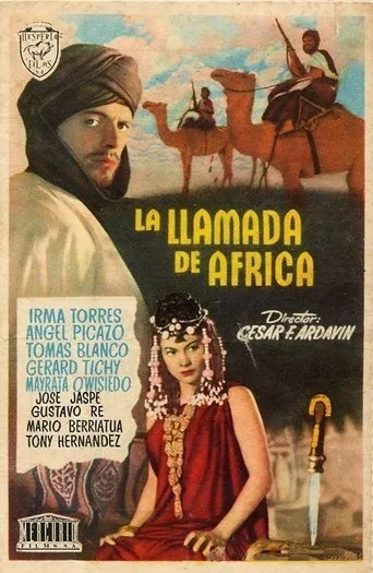 Póster de La llamada de África