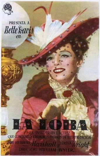 Póster de La Loba (1941) con Charles Dingle como Ben Hubbard