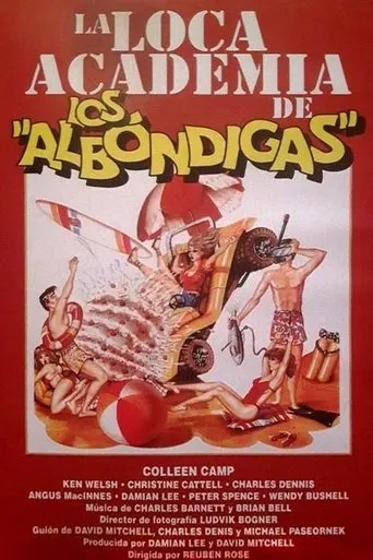 Póster de La loca academia de los albóndigas