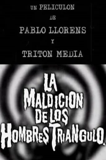 Póster de La maldición de los hombres triángulo