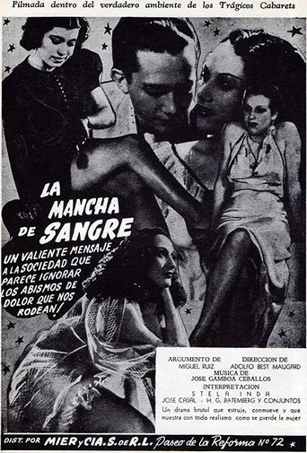 Póster de La mancha de sangre
