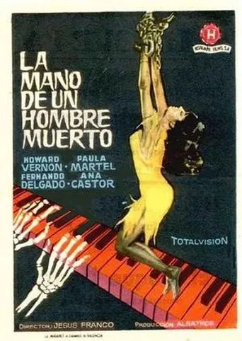 Póster de La mano de un hombre muerto