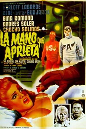 Póster de La mano que aprieta