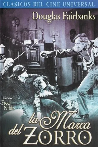 Póster de La Marca del Zorro (1920) con Milton Berle como Boy (uncredited)